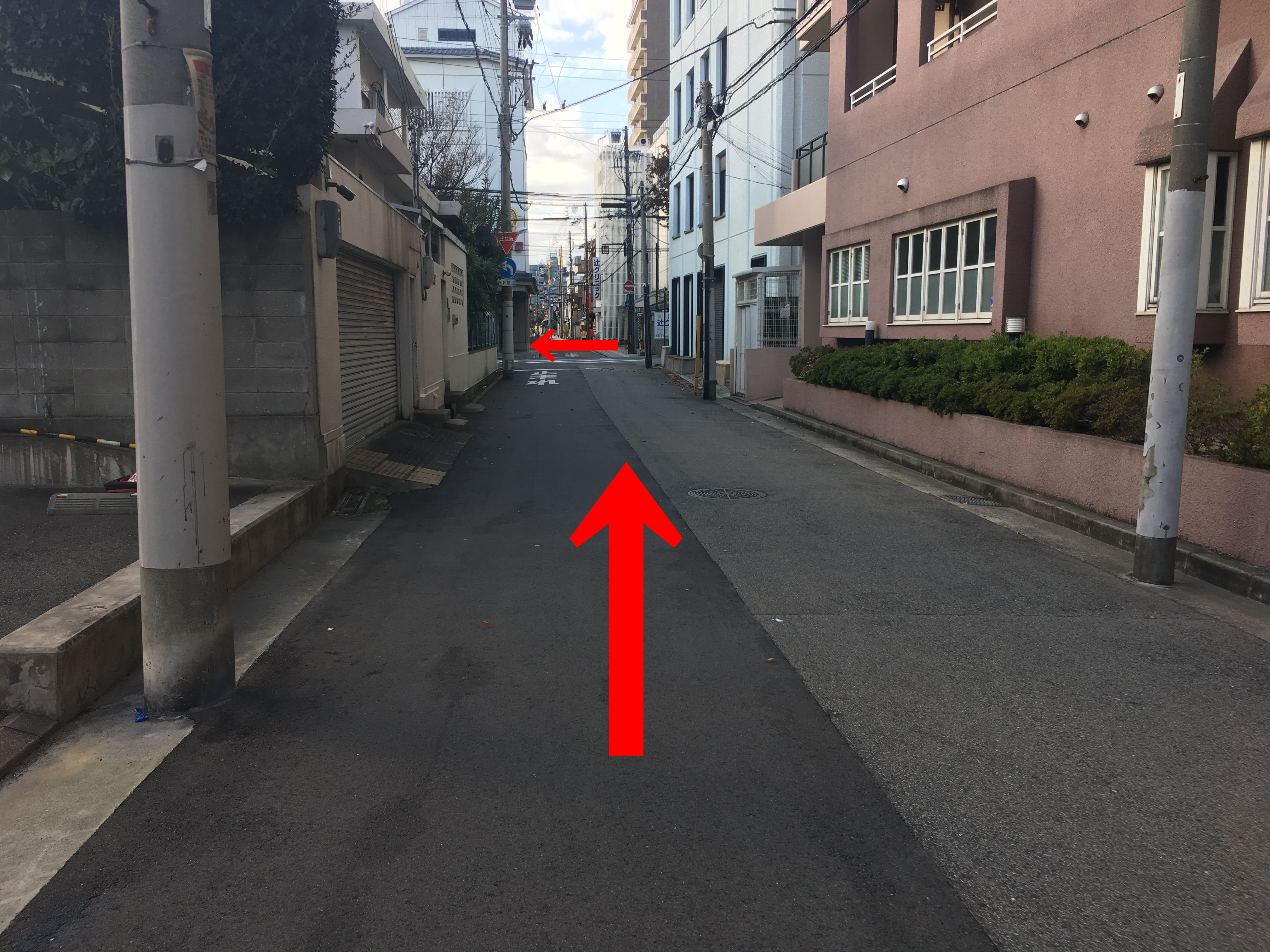 店舗までの道のり4