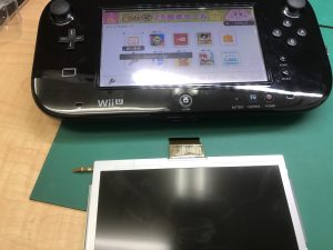 WiiU　液晶画面交換修理