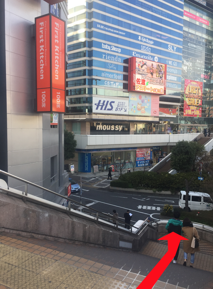店舗までの道のり3