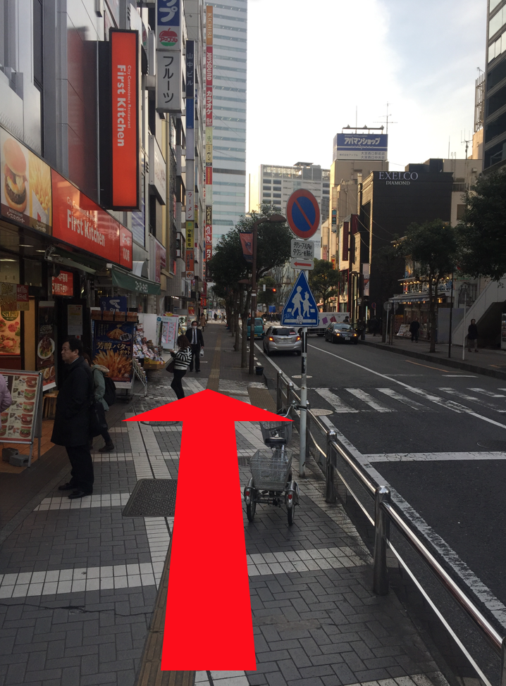 店舗までの道のり4