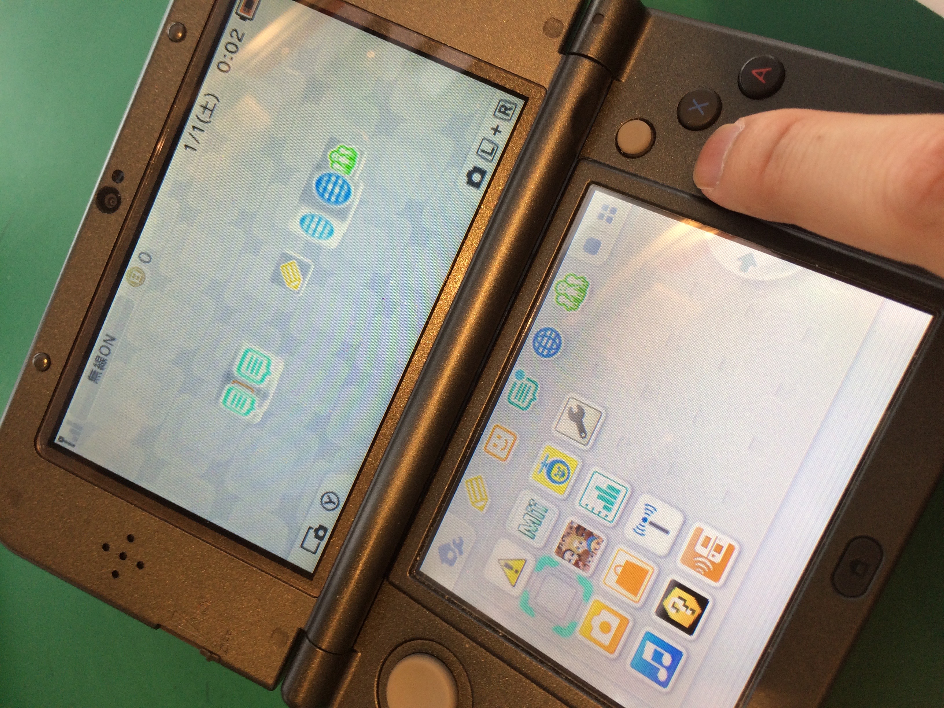 3ds ボタン 強く 押さ ない と