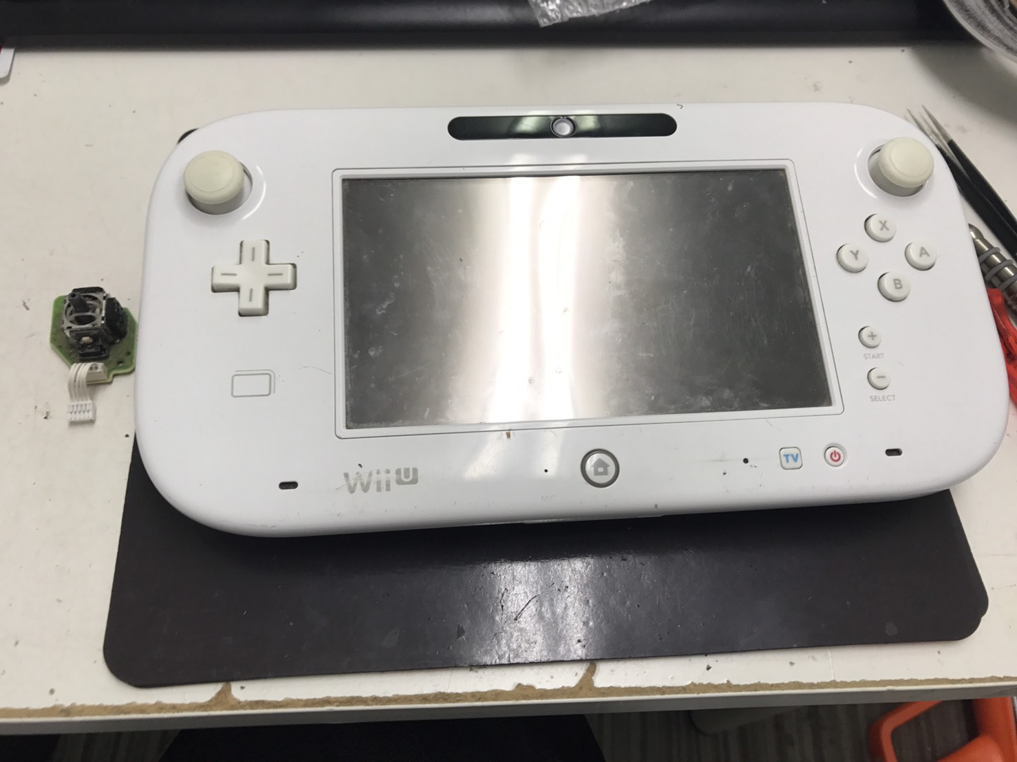 Wii Uのゲームパッドの修理です Nintendo3ds Switch Psp 修理のゲームホスピタル Nintendo3ds ニンテンドーds Psp Switch 修理