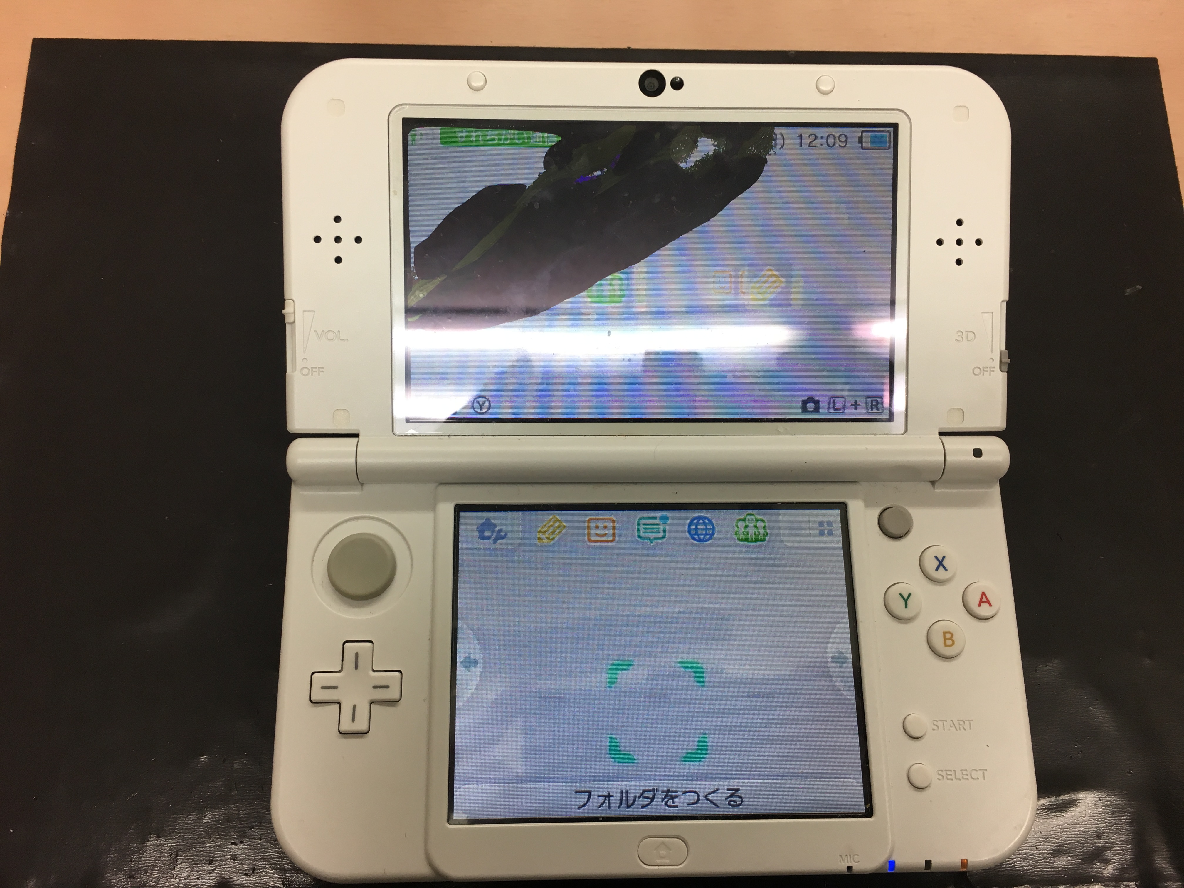 3DSLL 上画面 液晶交換 | Nintendo3DS ・Switch・ PSP 修理のゲームホスピタル | Nintendo3DS