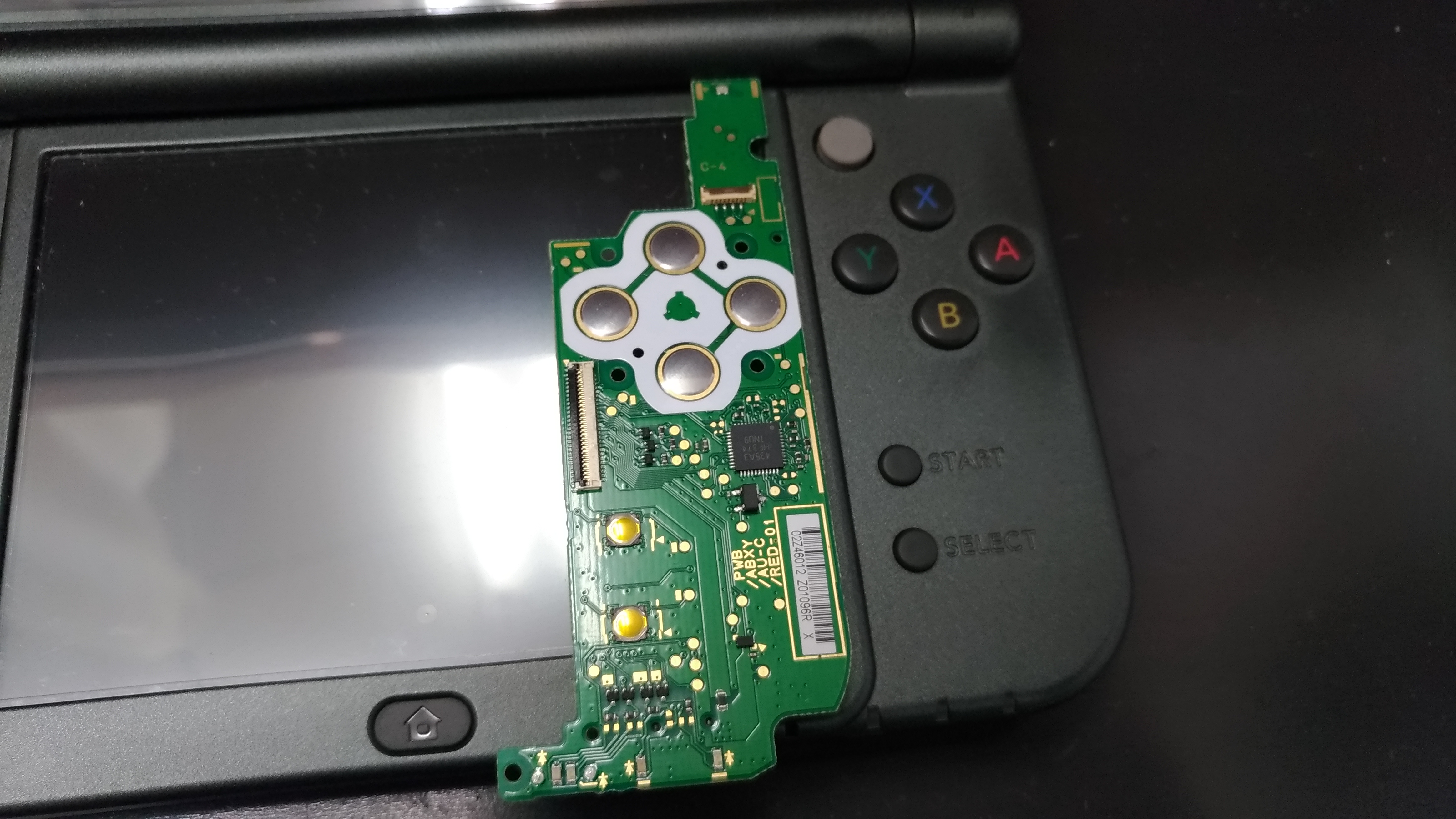 Bボタンが使えないnew 3ds Ll ボタンボード交換で修理できます Switch Nintendo3ds Psp 修理のゲームホスピタル Switch Nintendo3ds ニンテンドーds Psp 修理