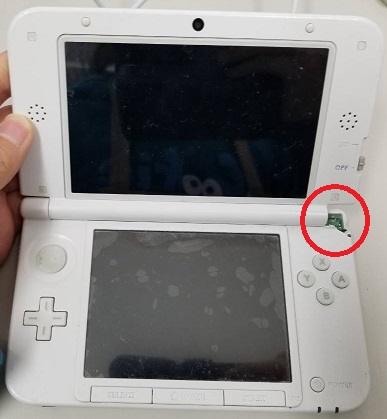 3dsllの本体のヒンジ部分が壊れてしまった Nintendo3ds Switch Psp 修理のゲームホスピタル Nintendo3ds ニンテンドーds Psp 修理