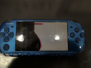 PSP液晶破損