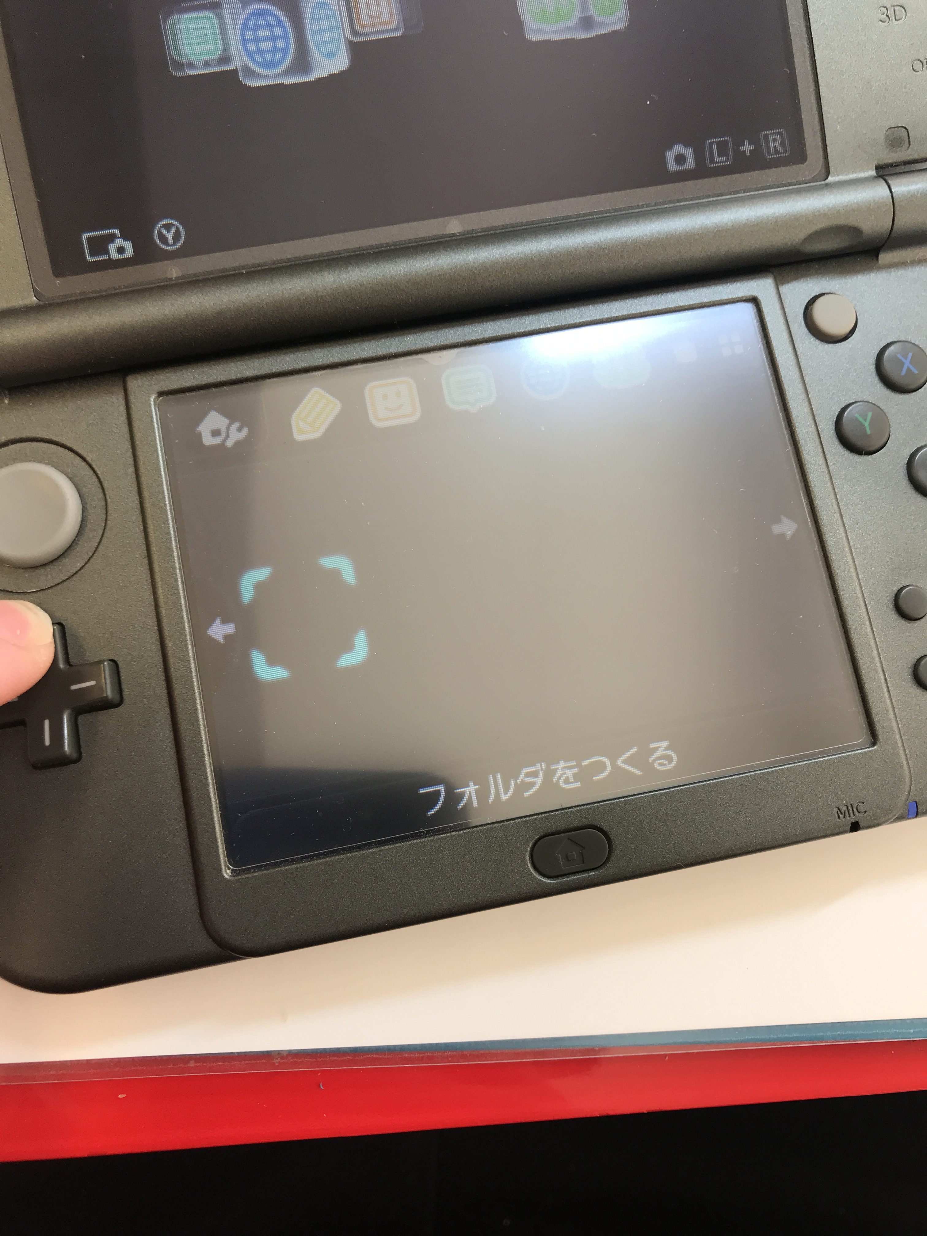 任天堂 New3dsll 十字キーの上が入力されたりされなかったり パーツの交換修理 Nintendo3ds Switch Psp 修理のゲームホスピタル Nintendo3ds ニンテンドーds Psp Switch 修理