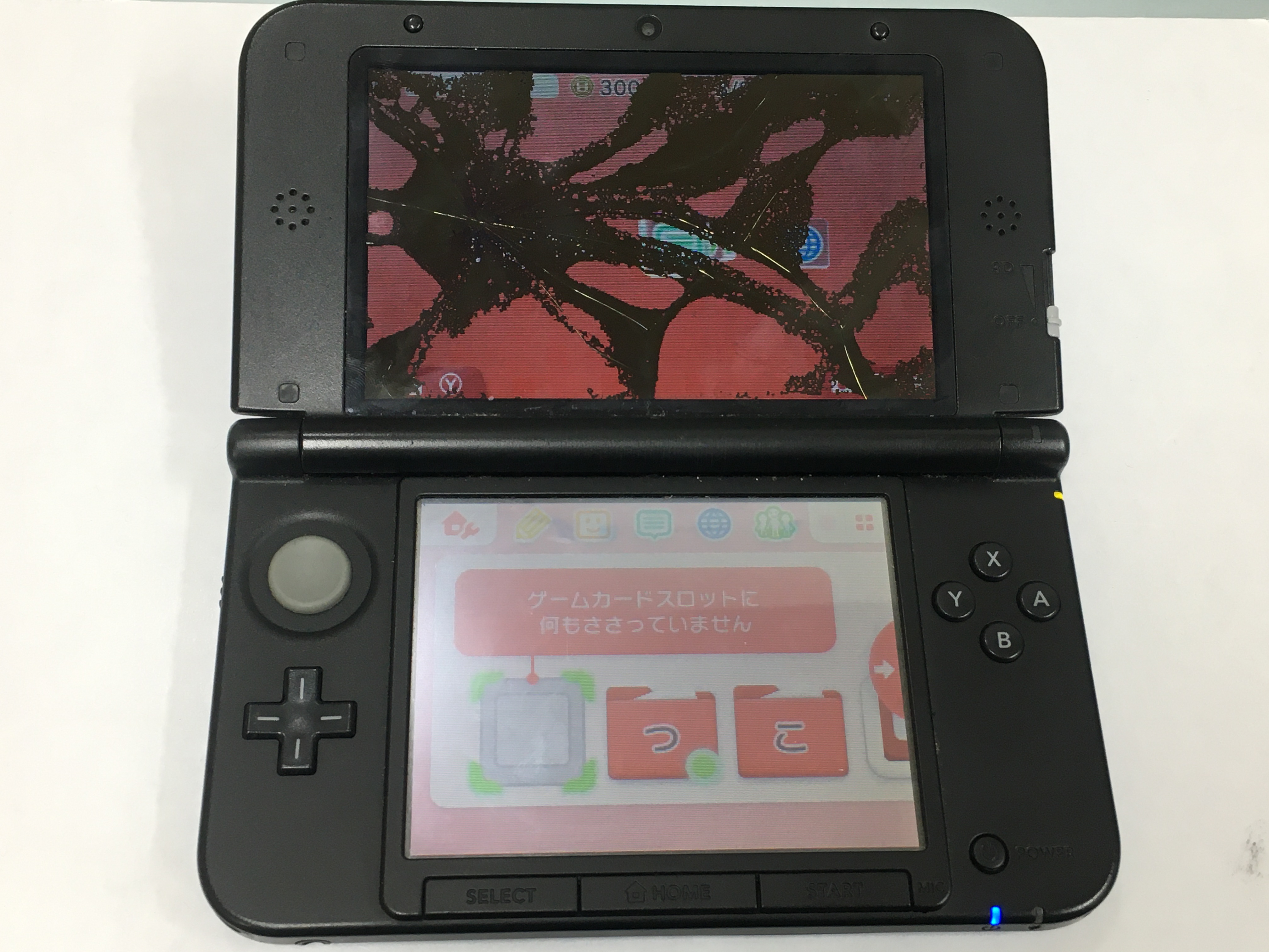 3dsllの上画面 液漏れも即日きれいに Nintendo3ds Switch Psp 修理のゲームホスピタル Nintendo3ds ニンテンドーds Psp Switch 修理