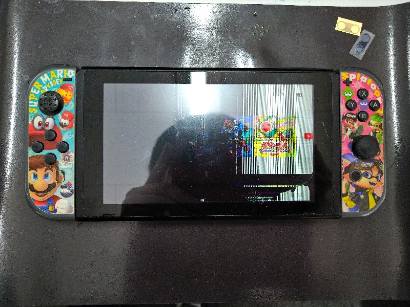 Switchの画面が壊れてしまった⁉修理は可能か？   Switch・Nintendo3DS