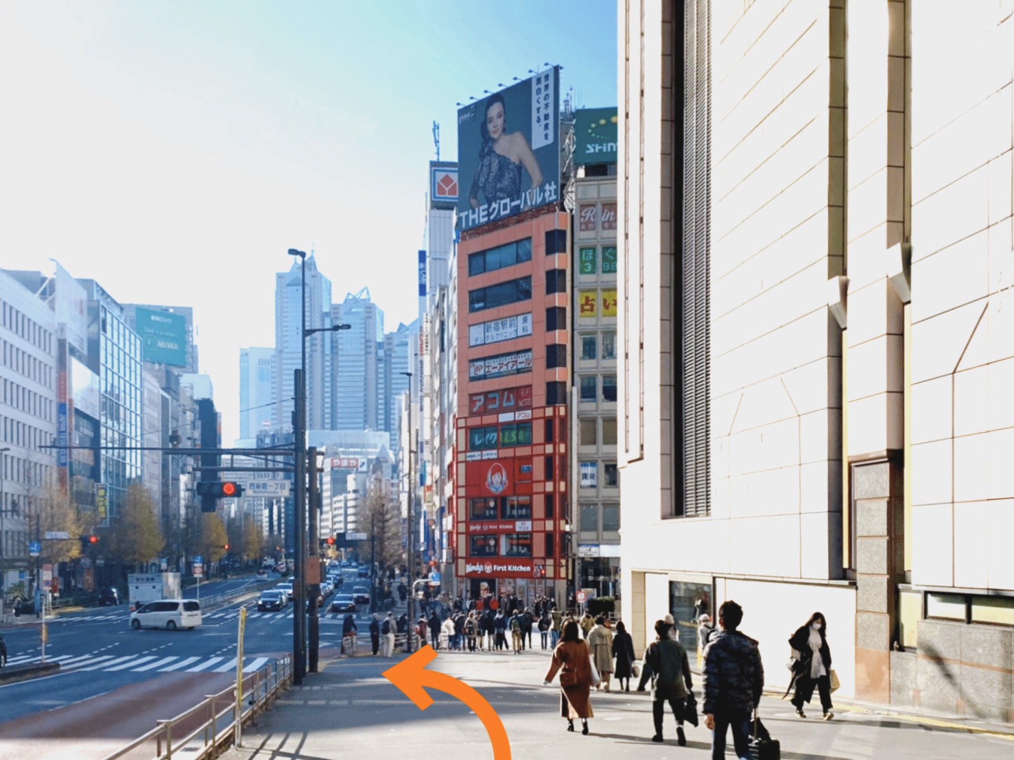 店舗までの道のり3