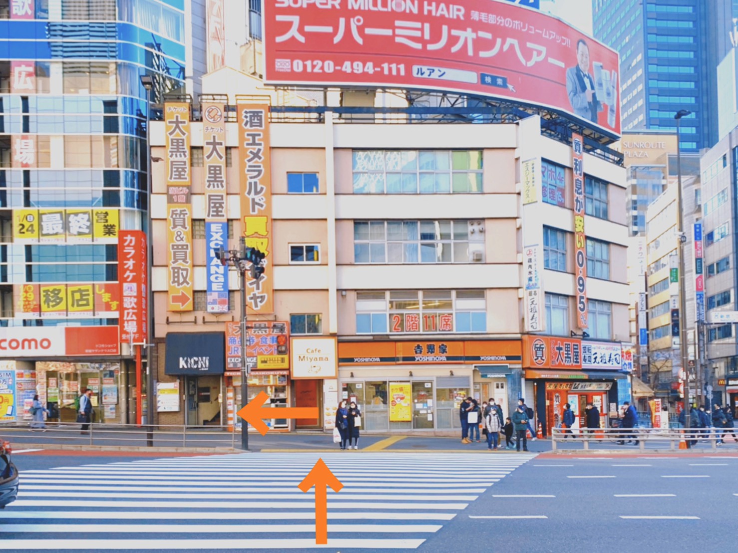 店舗までの道のり4