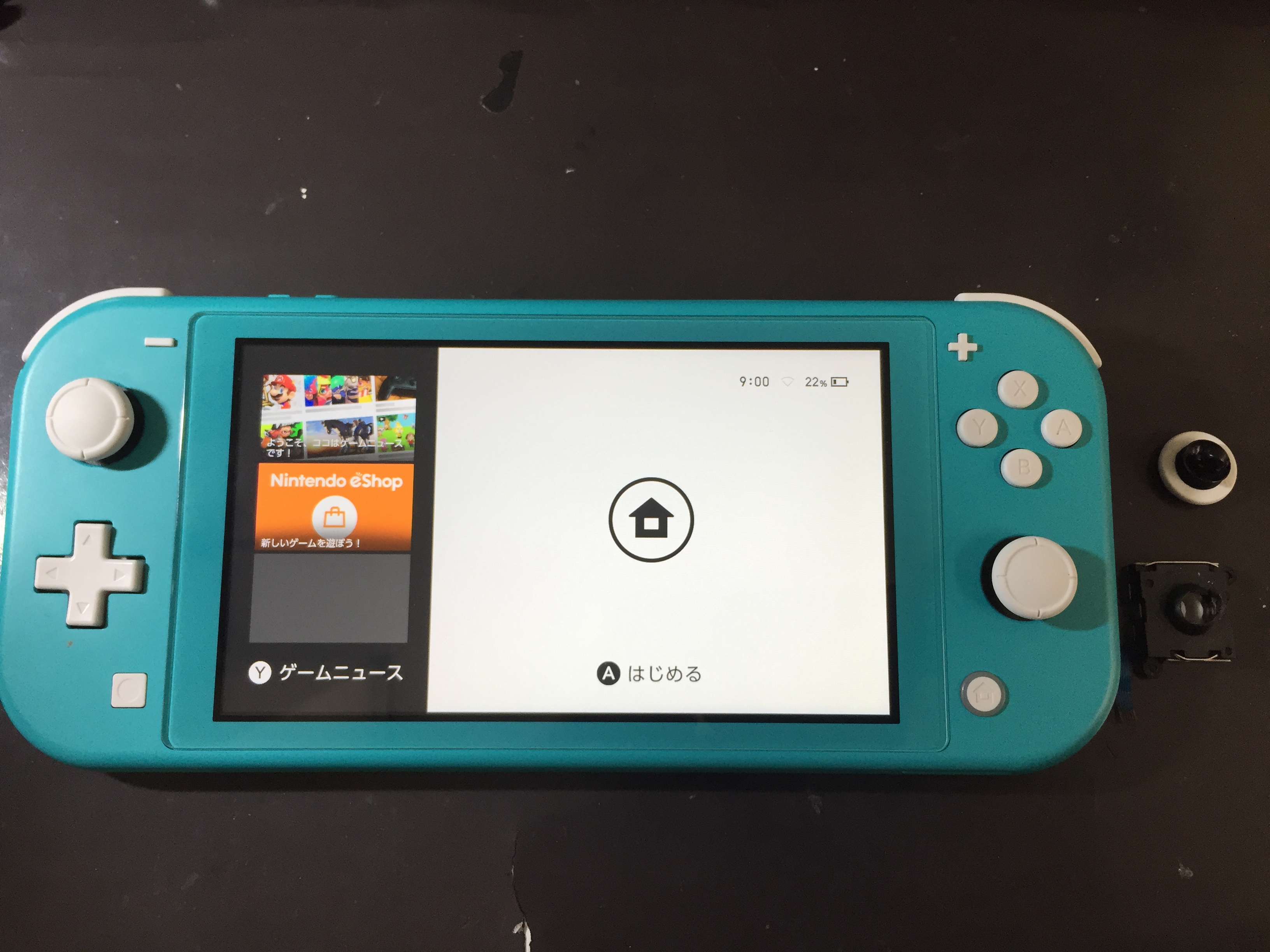 Switch Liteの折れたアナログスティックも交換修理で操作可能に復活します！ | Switch・Nintendo3DS ・ PSP 修理