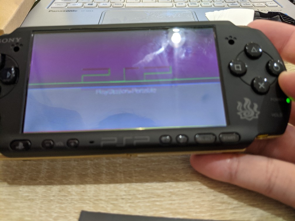 PSP液晶画面交換修理相模原古淵1