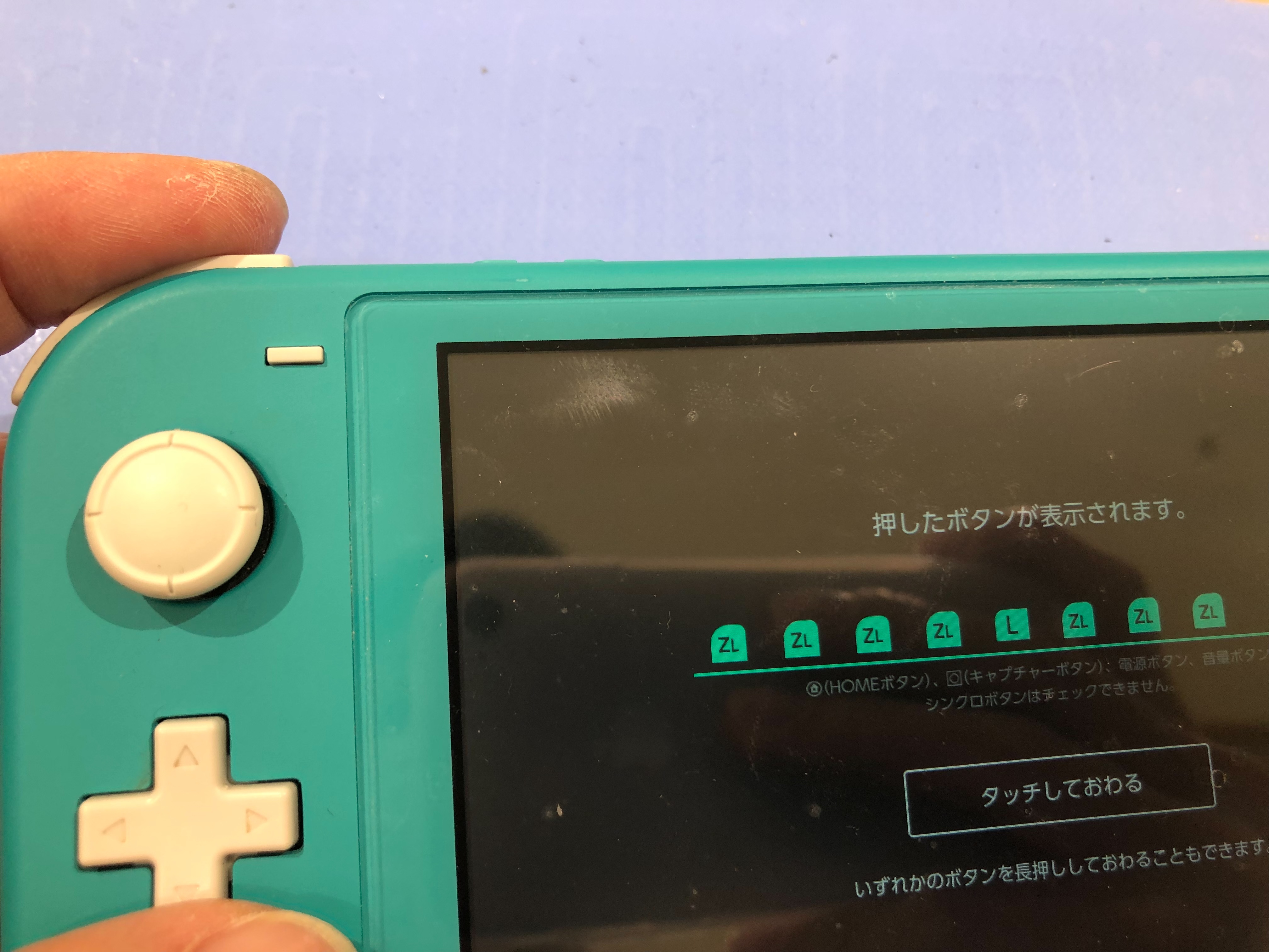 高い素材】 Nintendo グレー ボタンの接触不良品 LITE Switch Nintendo 