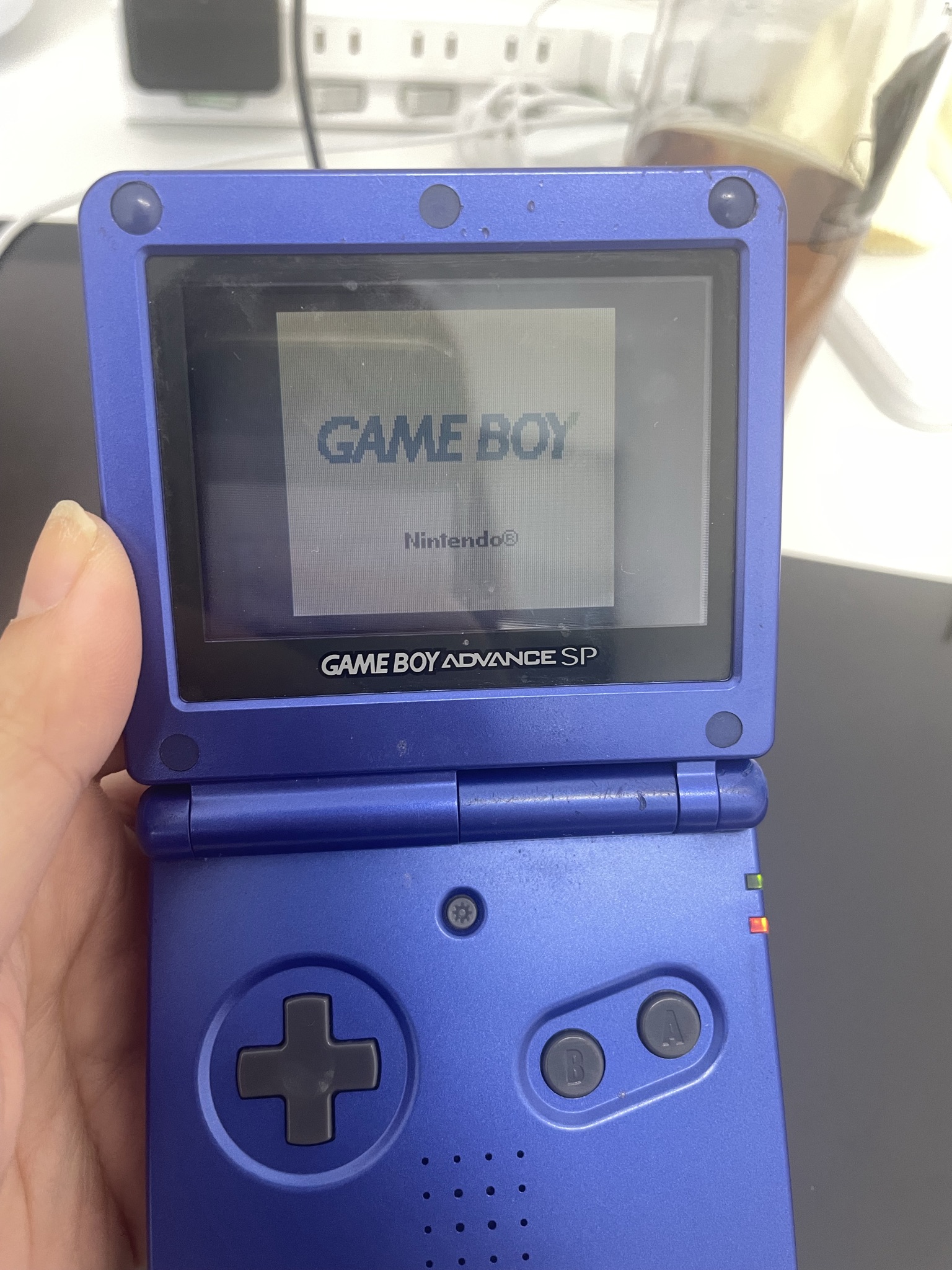 GBA ゲームボーイアドバンス sp 新品 外装 シェル - 携帯用ゲーム本体