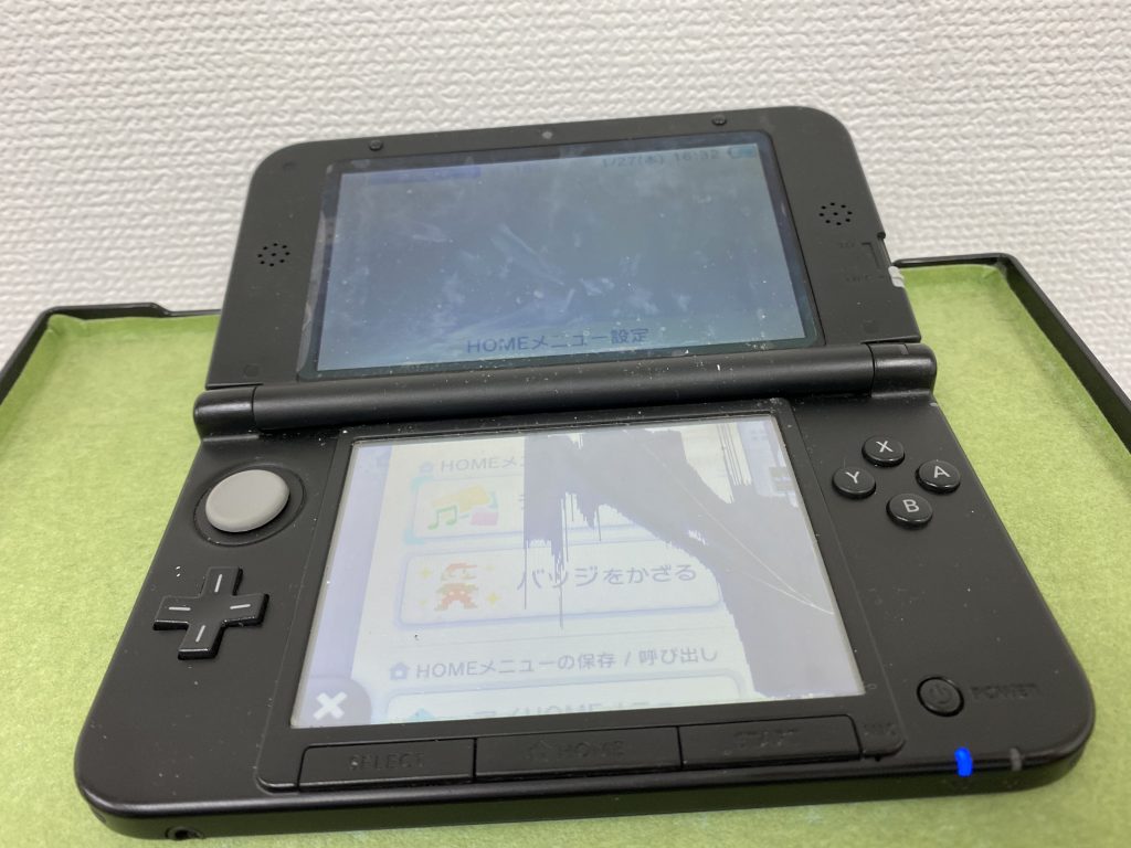 液晶良好】 ニンテンドー 3DS コスモブラック+rallysantafesinooficial.com