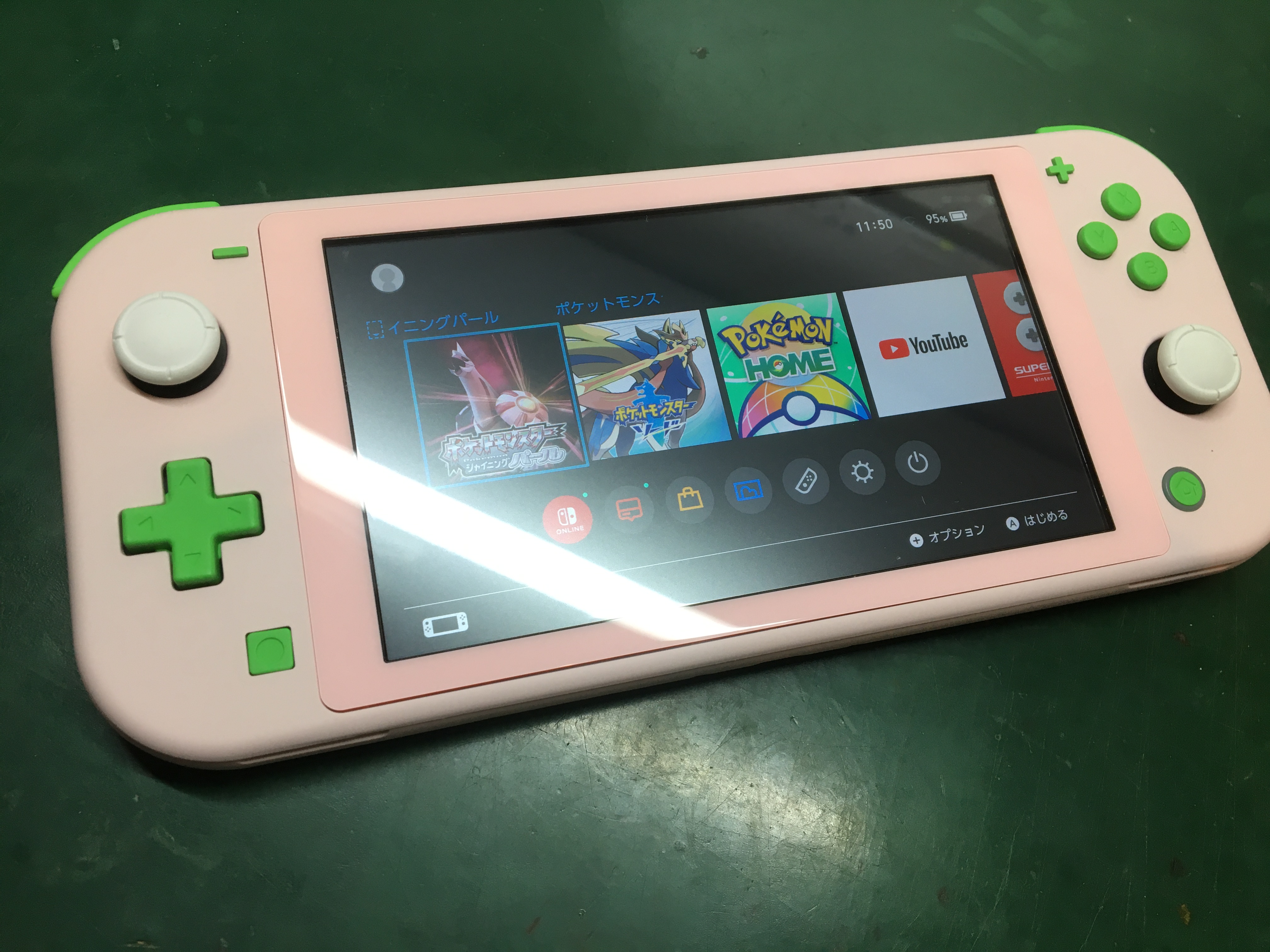 Nintendo Switch Lite カスタム