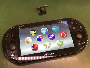 PS Vita スティックステック交換完了です!!