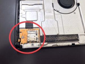 Switch SDカードスロット交換修理２