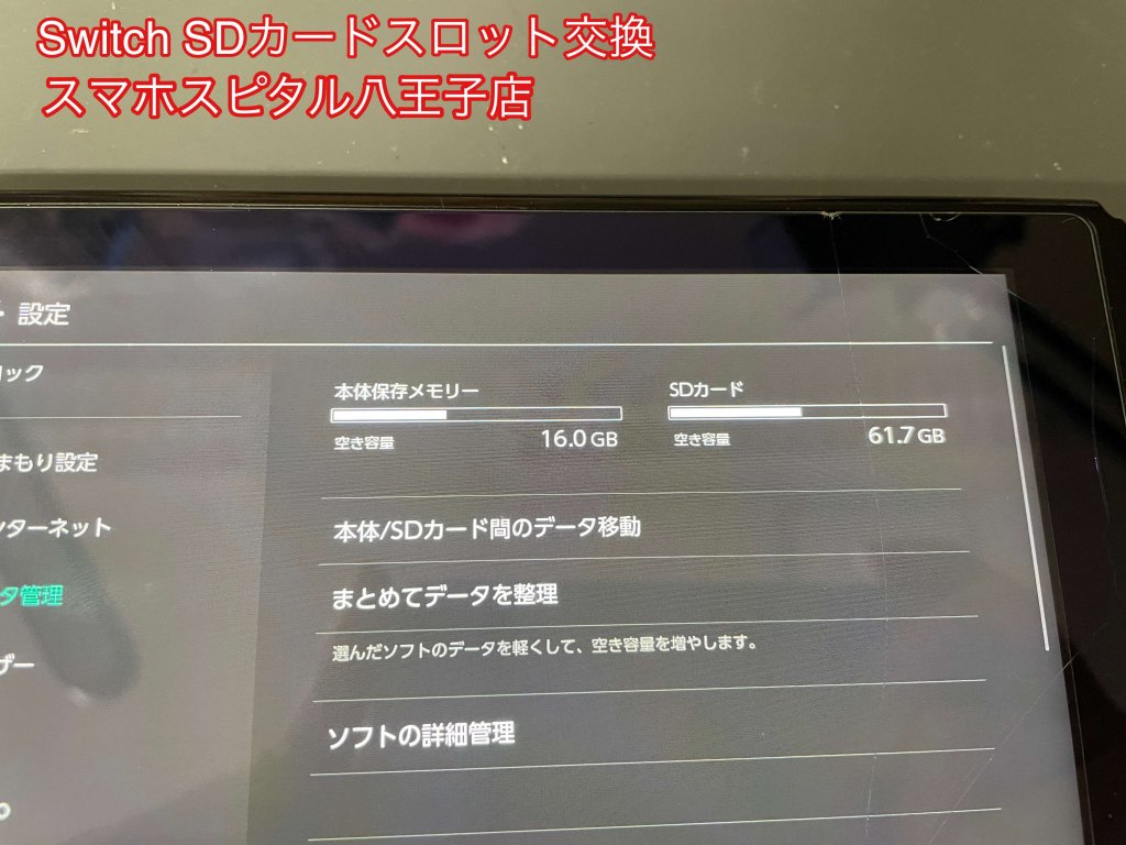 Switch SDスロット交換 (1)