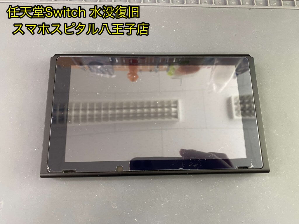 任天堂Switch 水没 復旧修理 データ救出 修理 (1)