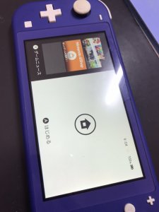 Switch Lite液晶画面交換修理