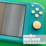 Nintendo Switch Lite 液晶故障 修理 立川 (2)