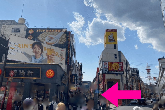 店舗までの道のり3