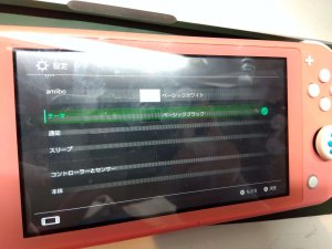 SwitchLite 液晶破損
