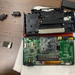 DS Lite 裏カバー取外し