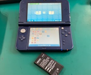New 3DSLL バッテリー交換⑤
