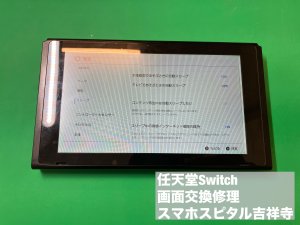 Nintendo switch 液晶故障 修理 (1)