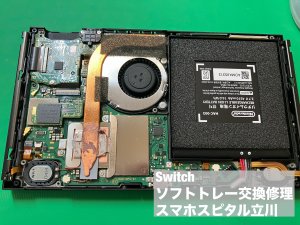 任天堂Switch ソフトトレー交換 読み込みエラー (2)