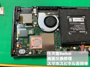 Nintendo switch 液晶故障 修理 (3)