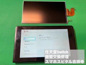 Nintendo switch 液晶故障 修理 (5)