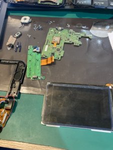 New3DSLL上画面修理