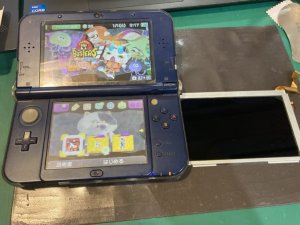 New3DSLL上画面修理後