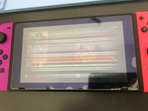 Switch液晶画面交換修理