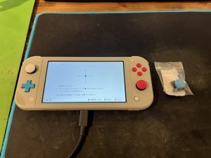 Switch Lite交換後 