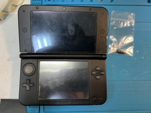 3DS LL パーツ交換後
